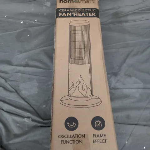 HOMESMART CERAMIC ELECTRIC FAN HEATER – TOWER STYLE (OSCILLATION & FLAME EFFECT)