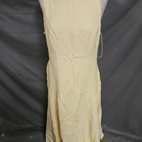 NOBODY'S CHILD REIGN MIDI DRESS IN YELLOW SIZE 14