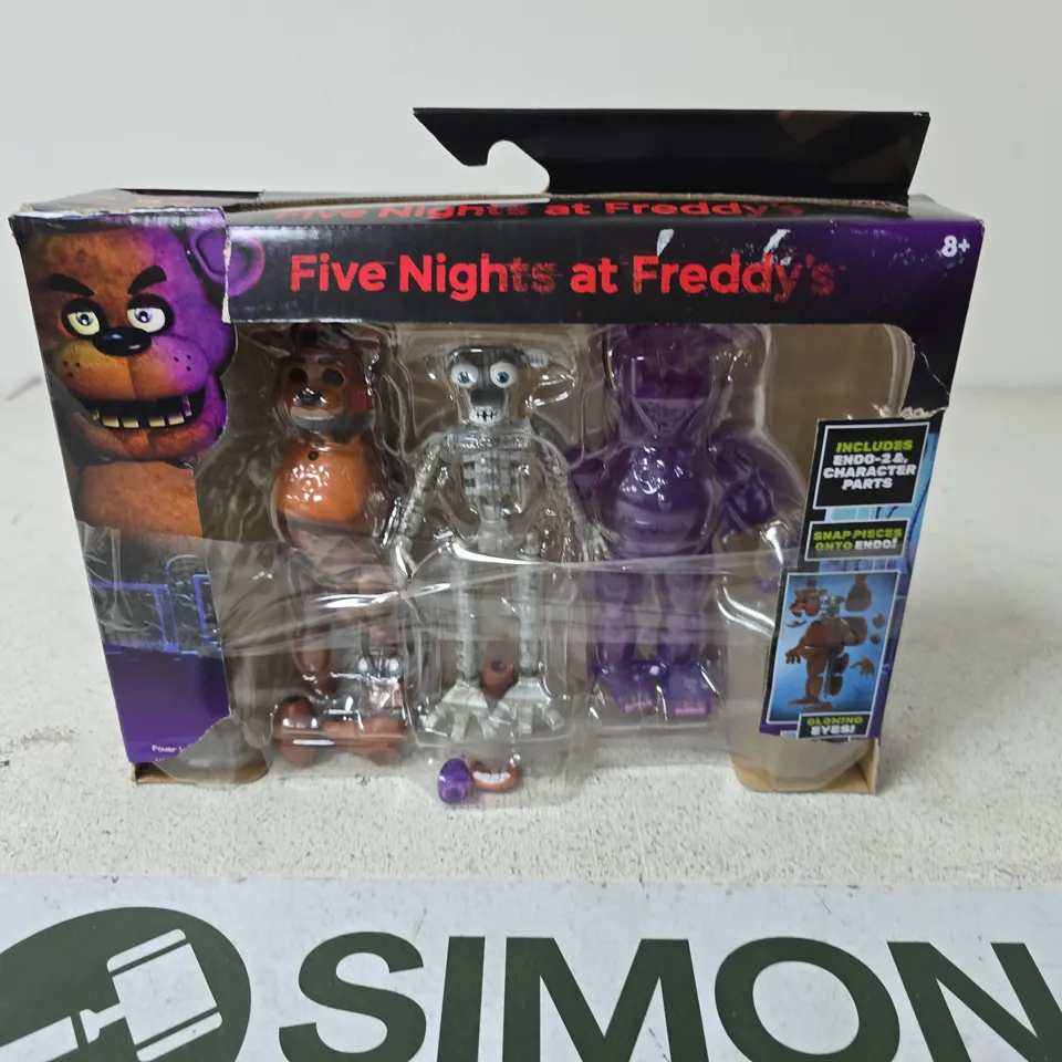 FIVE NIGHTS AT FREDDY'S ACTION FIGURE SET – BOXED 