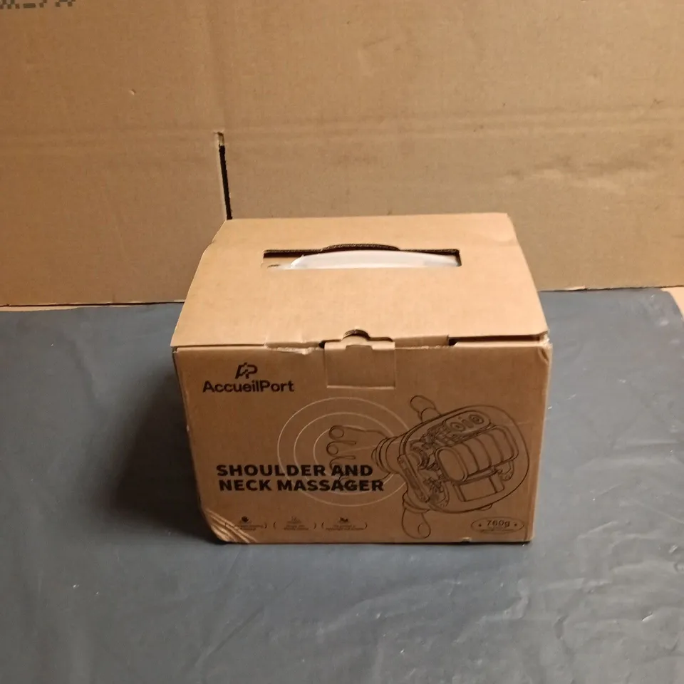 ACCUEILPORT SHOULDER AND NECK MASSAGER BOXED