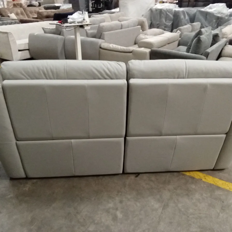 QUALITY DESIGNER ITALIAN MADE GIORGIA 3 SEATER LEATHER ELECTRIC RECLINER SOFA