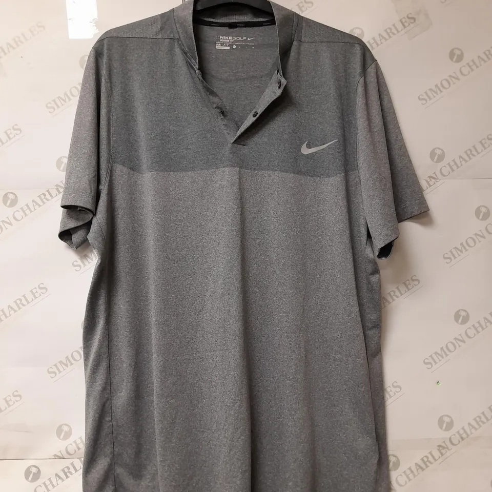 NIKE GOLF MODERN FIR DRI-FIT T-SHIRT GREY SIZE XL