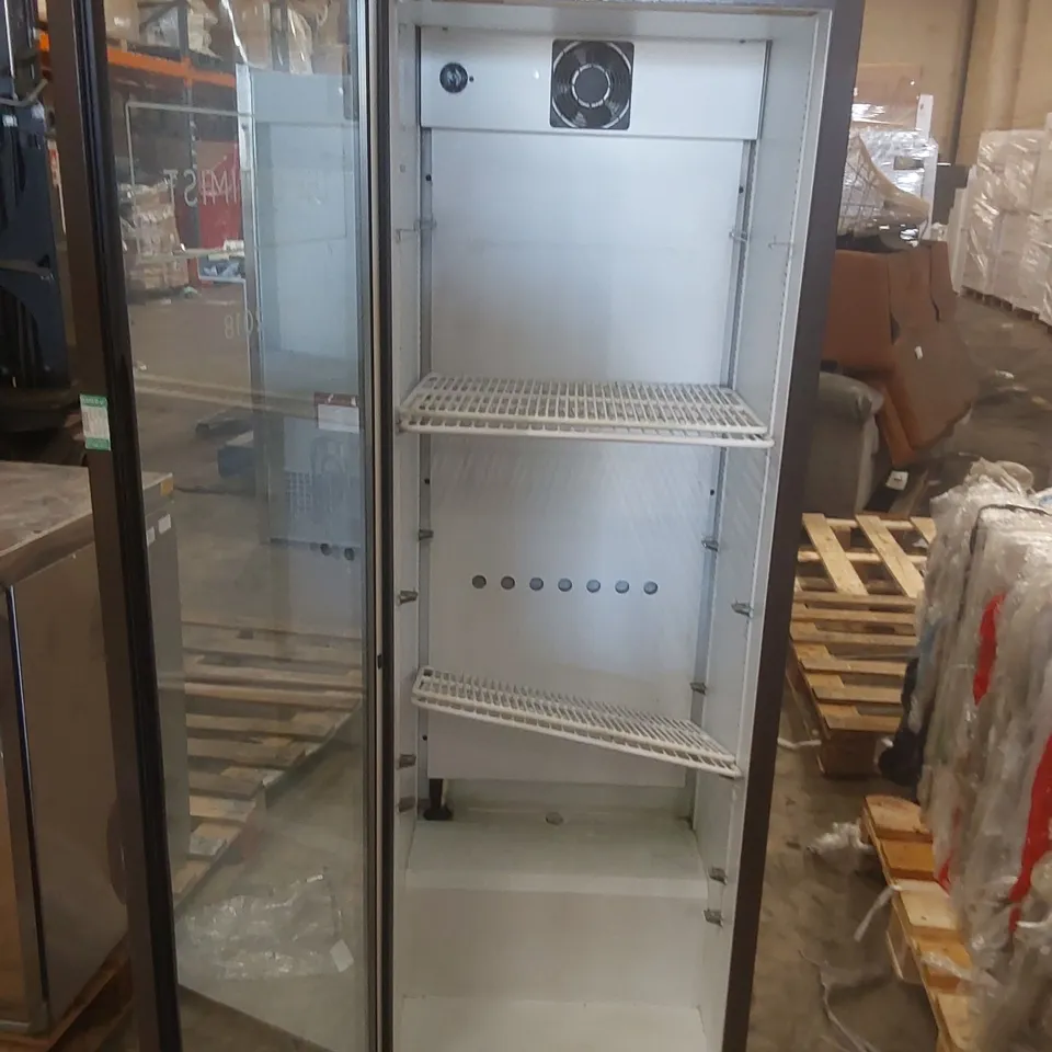 CORNELIUS ZENITH 600T COMMERCIAL SINGLE-DOOR, GLASS-FRONT BOTTLE COOLER AND DRINKS FRIDGE