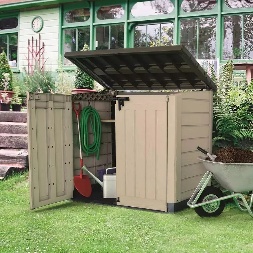 BOXED KETER STORE IT OUT MAX GARDEN STORAGE (1 BOX) RRP £169.99