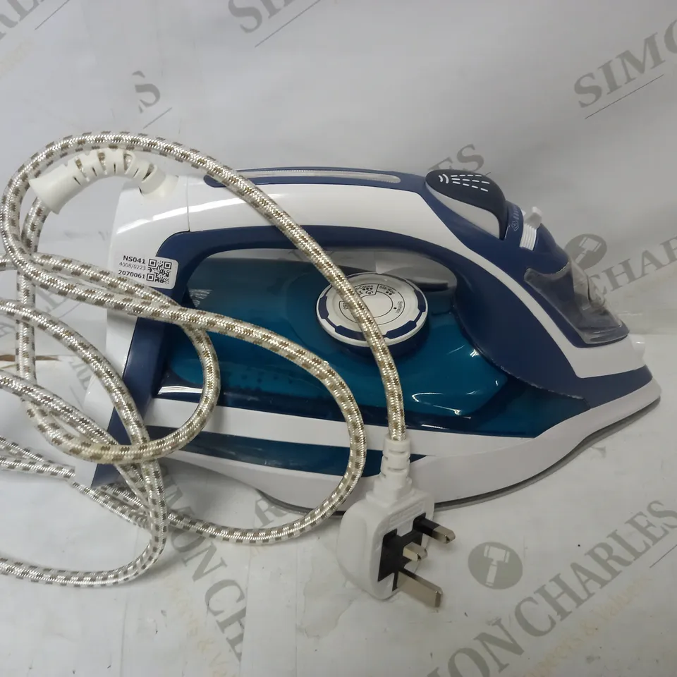 ZANUSSI ZSI-9270-BL IRON DRY & STEAM IRON, BLUE & WHITE