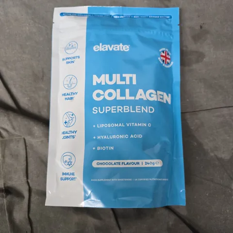 ELEVATE MULTI COLLAGEN SUPERBLEND CHOCOLATE FLAVOUR (240G)