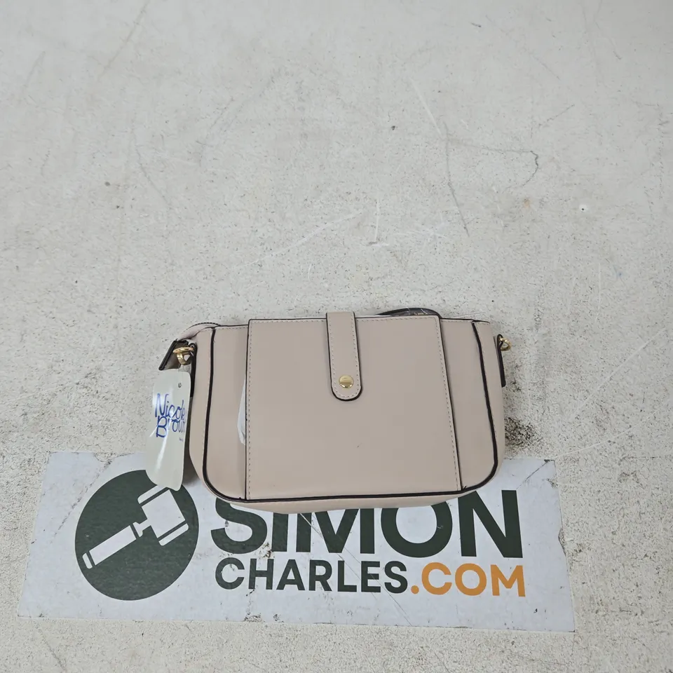 NICOLE BROWN BEIGE QUILTED CROSSBODY BAG – WOMEN'S ACCESSORIES