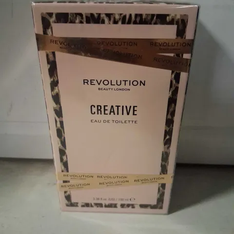 BOXED AND SEALED REVOLUTION CREATIVE EAU DE TOILETTE 100ML