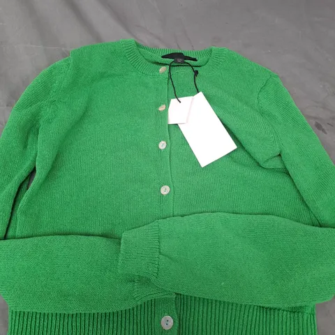 ZARA LONG SLEEVE CARDIGAN IN GREEN - S