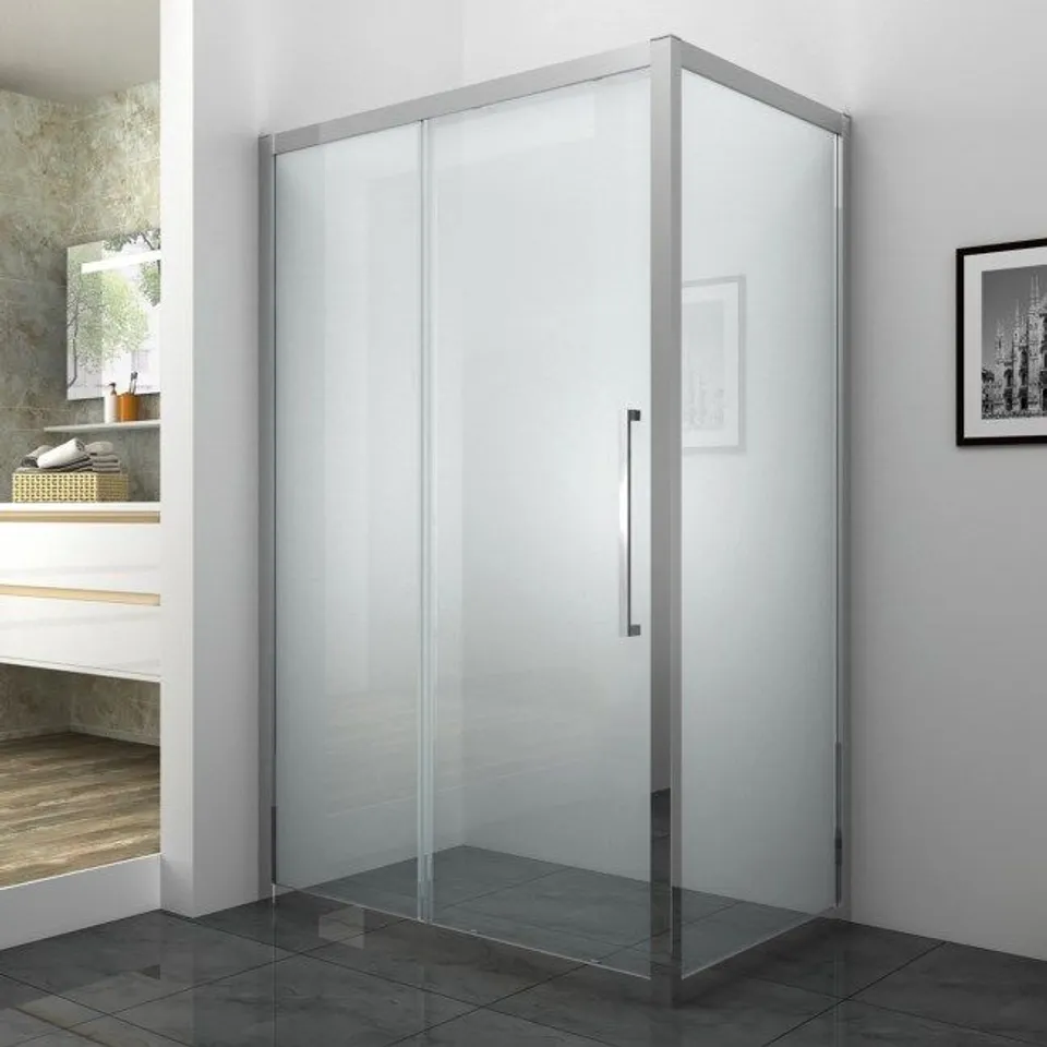 BOXED TAYLOR & MOORE SHOWER SIDE PANEL 76CM X 185CM