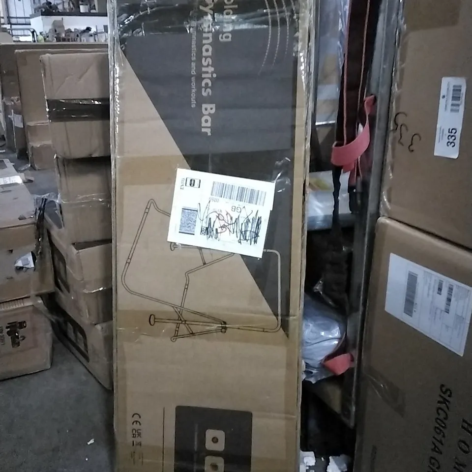 BOXED FOLDING GYMNASTICS BAR PINK 