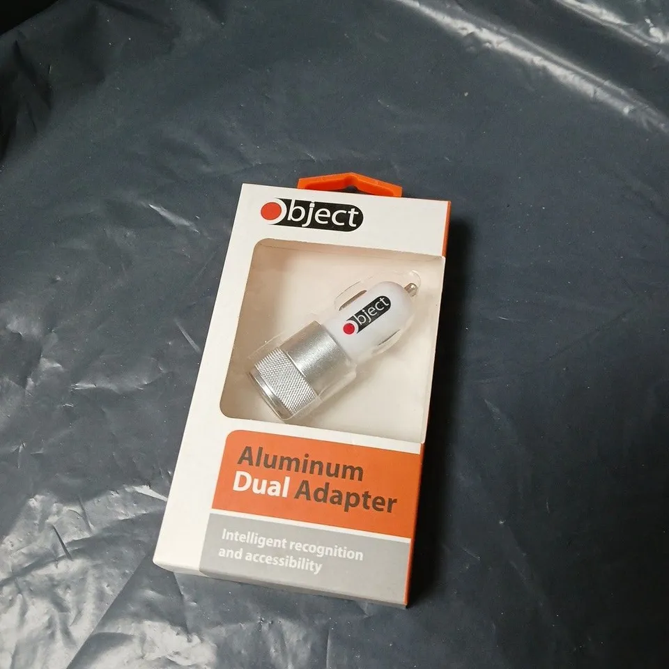 BOX OF APPROXIMATELY 50 ASSORTED ELECTRICAL ITEMS INCLUDING 5 IN 1 CAR CHARGER , TYPE C LIGHTNING CABLE AND ALUMINUM DUAL ADAPTER 