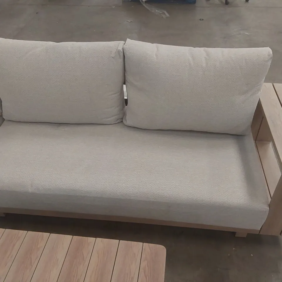 DARLINGTON WOODLOOK CORNER SET WITH COFFEE TABLE