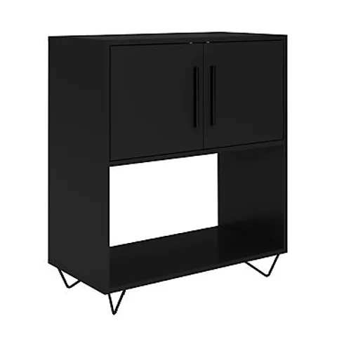 BRAND NEW BOXED OUT & OUT PHANTOM BLACK SIDEBOARD - 68cm (1 BOX)