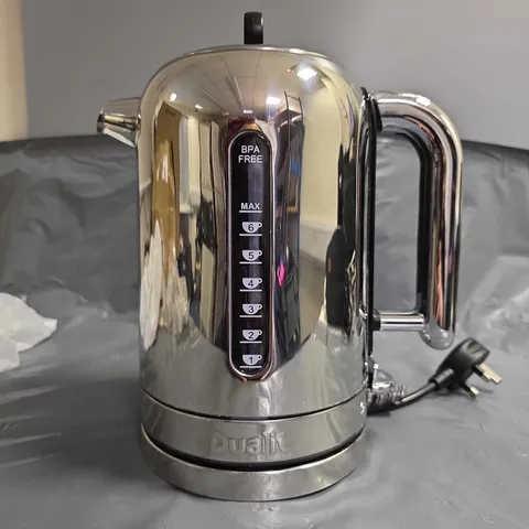UNBOXED DUALIT CVJK1 KETTLE IN CHROME