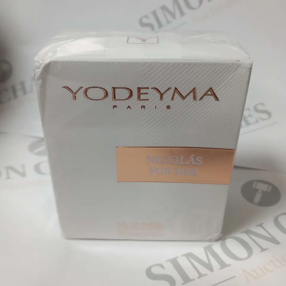 BOXED AND SEALED YODEYMA PARIS NICOLAS FOR HER EAU DE PARFUM 100ML