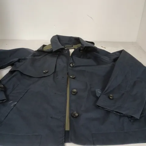 SEASALT CORNWALL RAIN JACKET – NAVY, UK 10 (EU 38, US 6)