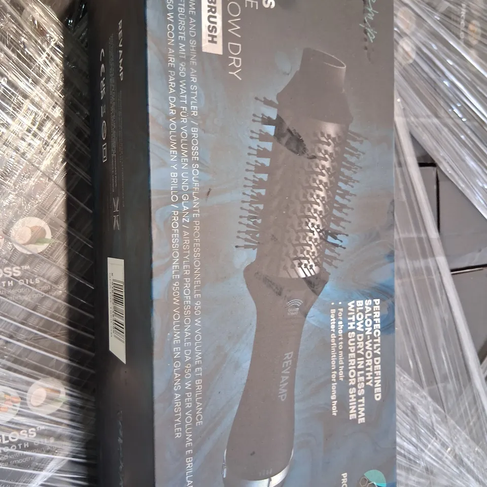 BOXED REVAMP PROFESSIONAL PROGLOSS PRO DEFINE PERFECT BLOW DRY 