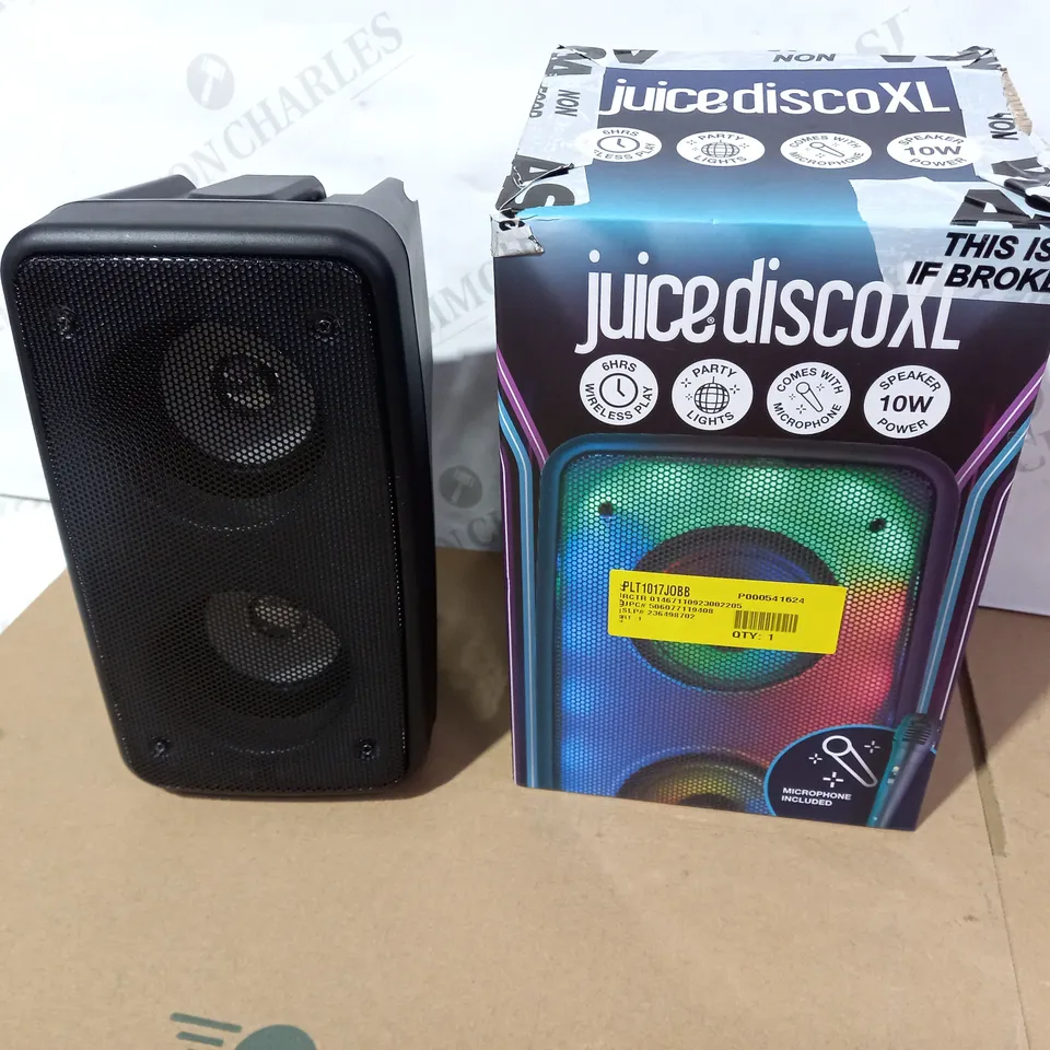 BOXED JUICE DISCO XL
