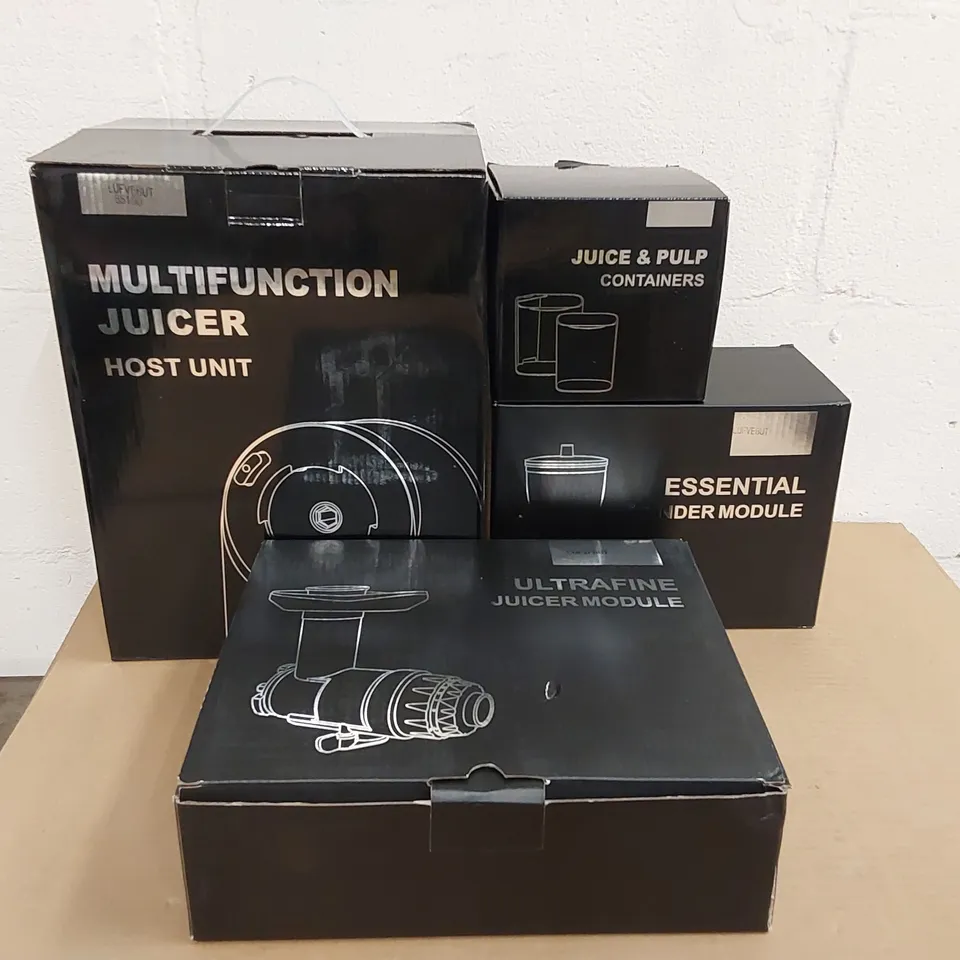 BOXED LUFVEBUT MASTICATING JUICERS FOR VEGETABLES AND FRUIT, COLD PRESS SLOW JUICER MACHINE, QUIET, BPA FREE, 250W ELECTRIC, COFFEE BEANS SPICES HERB GRINDER, WITH REVERSE FUNCTION (1 BOX)