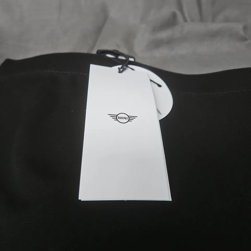 MINI CAR LOGO SHOPPER TOTE BAG BLACK/GREY/WHITE