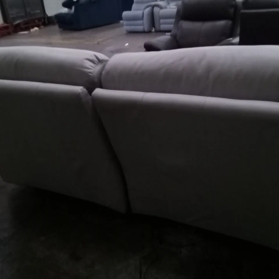 DESIGNER G PLAN MADE STRATFORD REGENT DOVE ELECTRIC RECLINING 3 SEATER SOFA