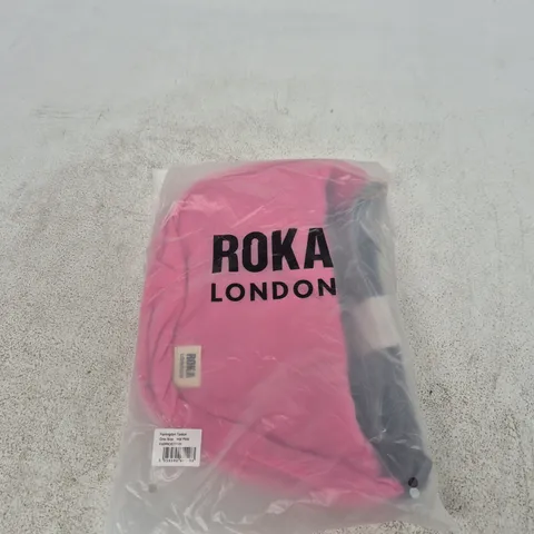 FARRINGTON TASLON ONE SIZE HOT PINK BUM BAG – PACKAGED (ROKA LONDON)