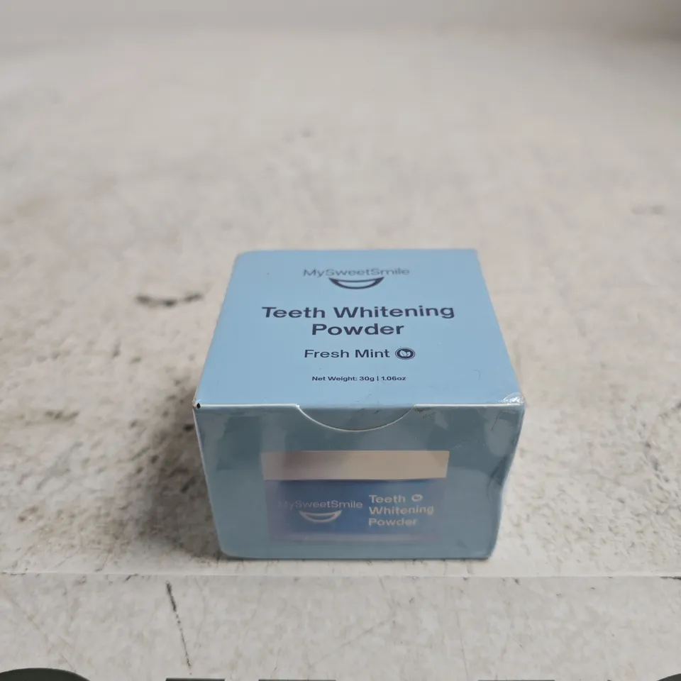 MYSWEETSMILE TEETH WHITENING POWDER – FRESH MINT, 30 G