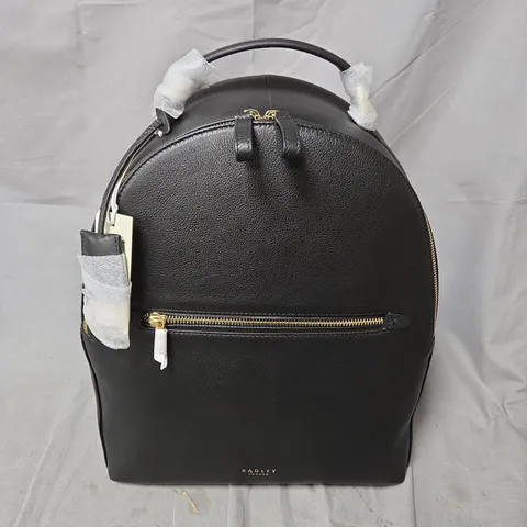 RADLEY LONDON WITHAM ROAD BLACK LEATHER BACKPACK