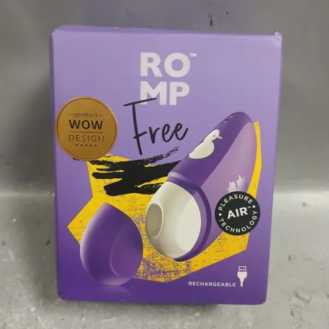SEALED ROMP FREE CLITORAL STIMULATOR