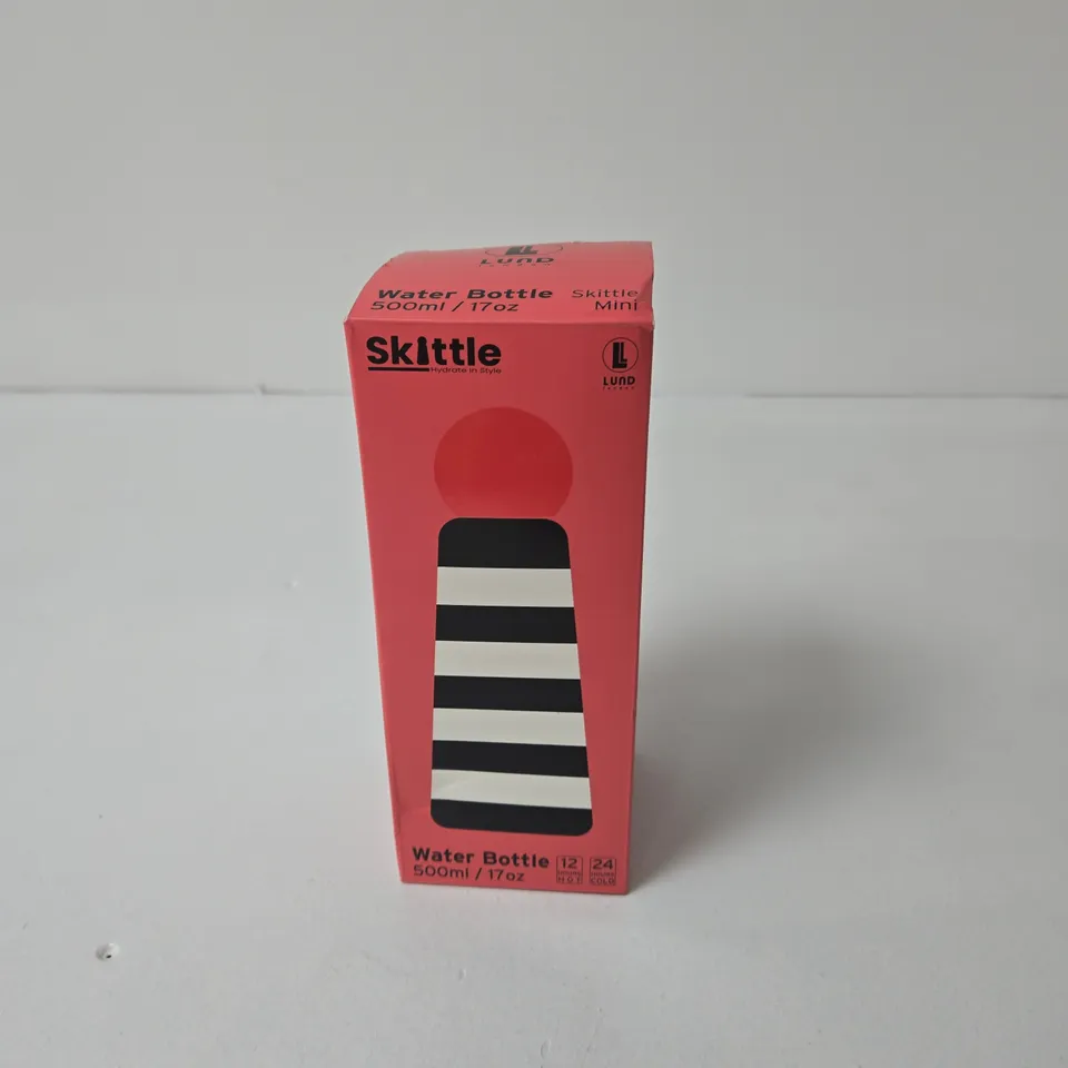 SKITTLE WATER BOTTLE 500ML (17OZ) – PINK BOXED