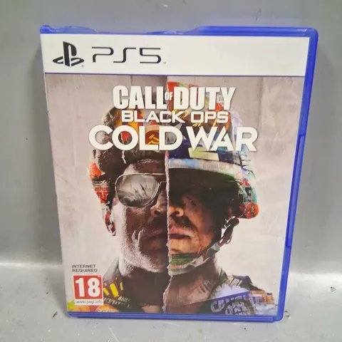 SONY PLAYSTATION 5 CALL OF DUTY BLACK OPS COLD WAR