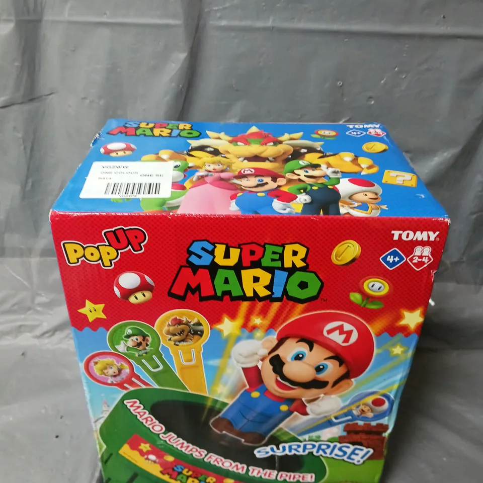 BOXED SUPER MARIO POP UP MARIO TOY