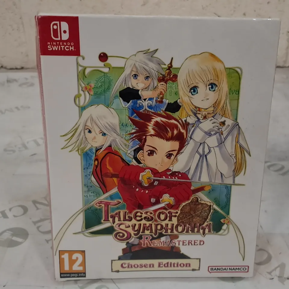 SEALED TALES OF SYMPHONY REMASTERED CHOSEN EDITION