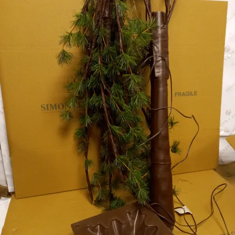 JOHN LEWIS PRE-LIT PINE TWIG TREE
