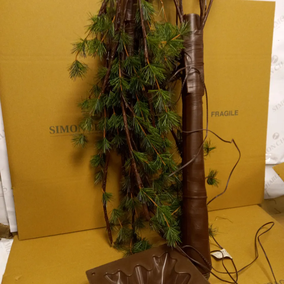 JOHN LEWIS PRE-LIT PINE TWIG TREE