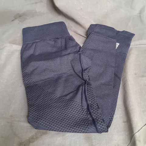 GYMSHARK SPORT SEAMLESS LEGGINGS IN BLUE SIZE S