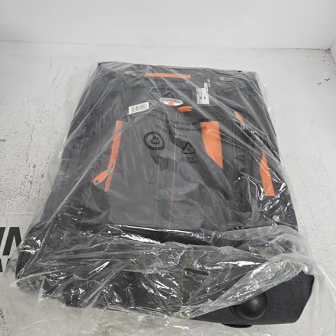 BORDERLINE TB53 WHEELED CASE – GREY/ORANGE, 22L