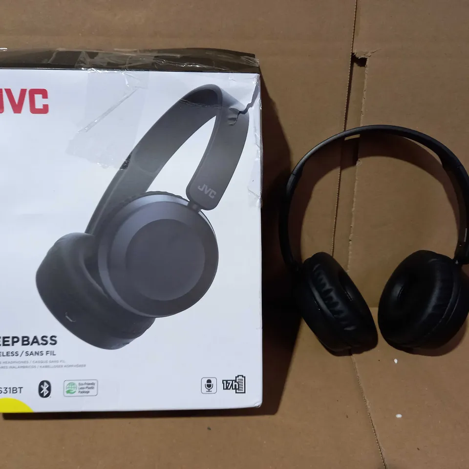 JVC DEEP BASS WIRELESS HEADPHONES