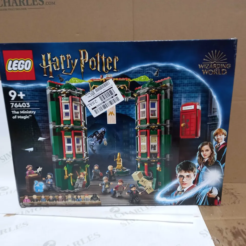 BOXED LEGO HARRY POTTER MINISTRY OF MAGIC (76403 SET) RRP £90