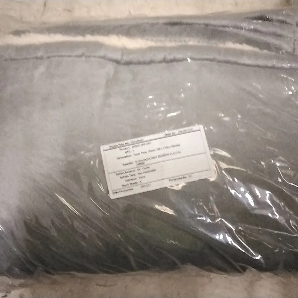 SUPER POLAR FLEECE 160 X 120 CM BLANKET GREY