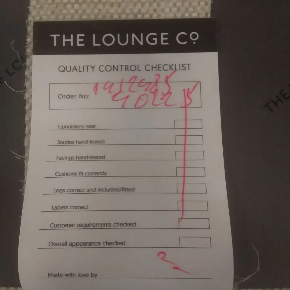 QUALITY BRITISH DESIGNER LOUNGE CO. ARMCHAIR 