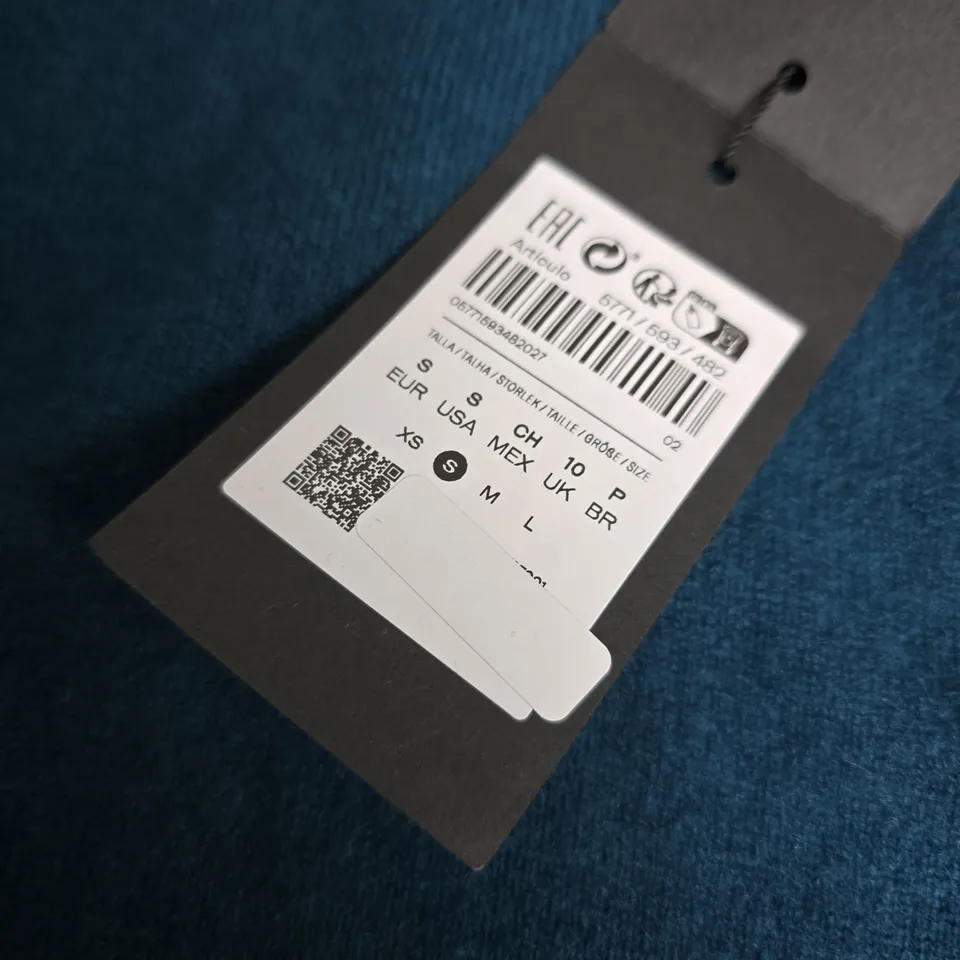 MASSIMO DUTTI BLUE KNIT JUMPER – MEN'S, UK S