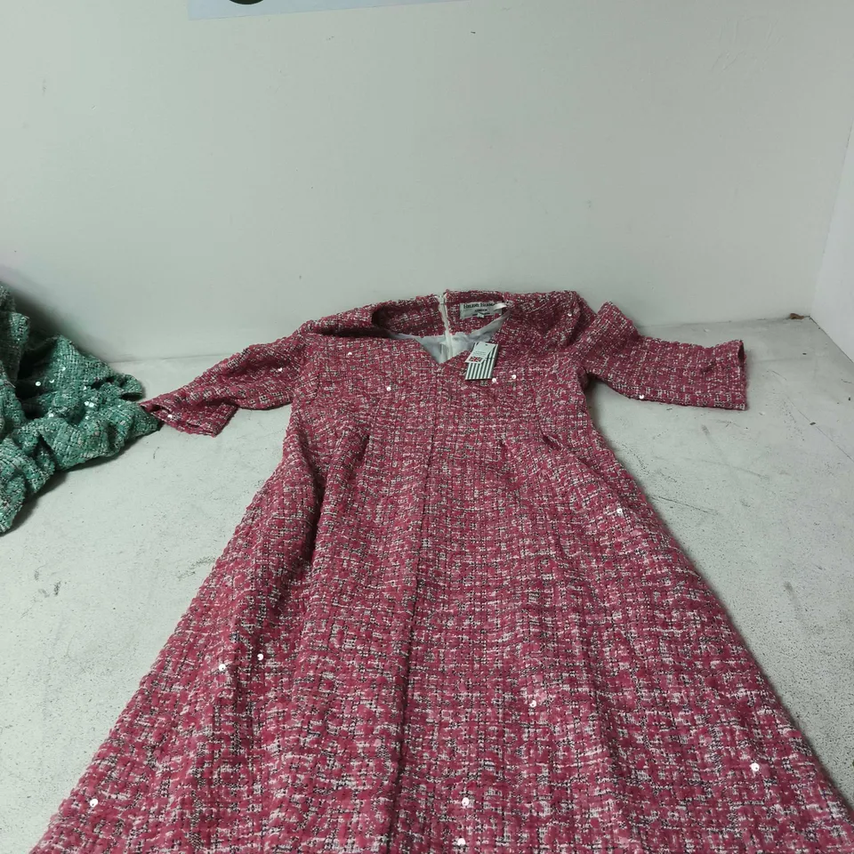 HELENE BERMAN LONDON PINK SEQUIN DRESS – WOMEN'S UK SIZE 10