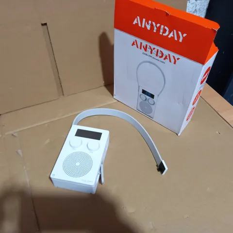 BOXED JOHN LEWIS DAB SHOWER RADIO