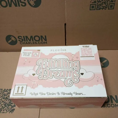 PLOUISE FULFILLING DREAMS GIFT BOX WITH 2 ITEMS: BAD BITCH ENERGY KEEP IT CARAMEL/COCONUT AND GRAPE