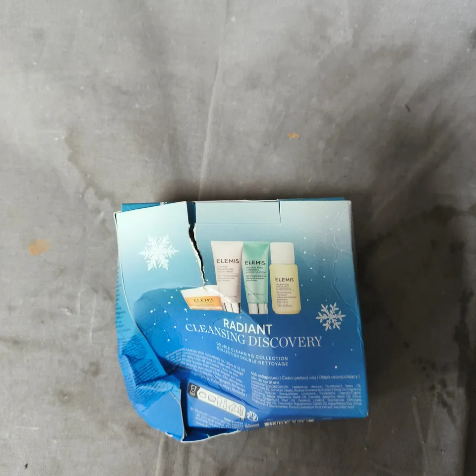 ELEMIS RADIANT CLEANSING DISCOVERY GIFT SET – LONDON (BOXED)