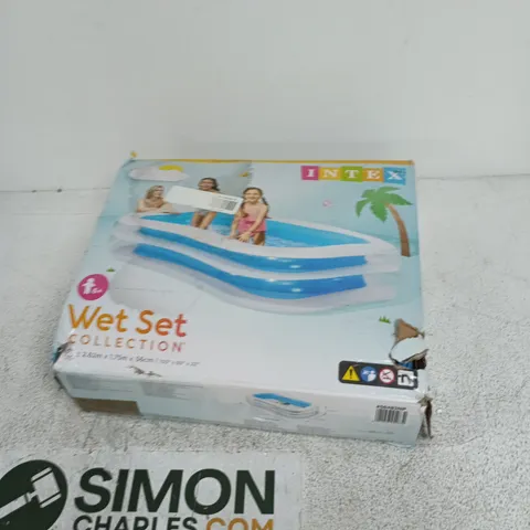 Intex Wet Set Pool – 2.62m x 1.75m x 56cm (Wet Set Collection)