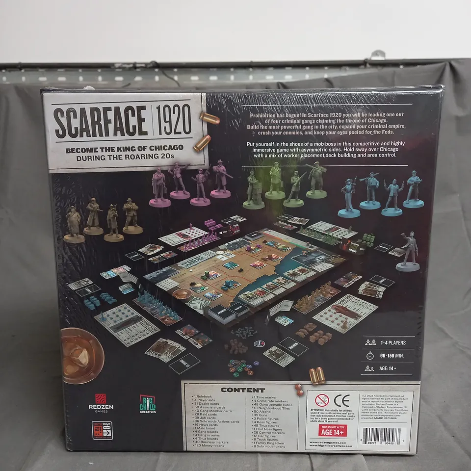 SEALED SCARFACE 1920 BOARD GAME