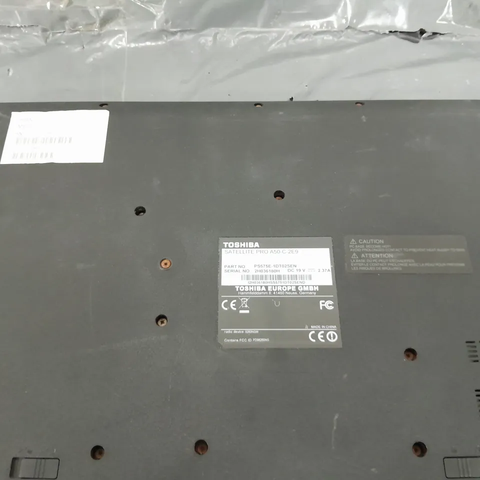 TOSHIBA SATELLITE PRO A50-C